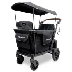 WonderFold Wagon Stroller WonderFold - L4 Quad Stroller Wagon (4 Seater) Black New