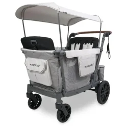 WonderFold Wagon Stroller WonderFold - L4 Quad Stroller Wagon (4 Seater) Grey Online