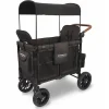 WonderFold Wagon Stroller WonderFold - W2 Luxe Double Stroller Wagon, Preto Sale