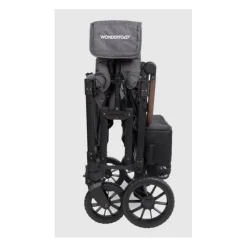 WonderFold Wagon Stroller Wonderfold - W4 Luxe Pro Quad Stroller For 4 Kids, Charcoal Gray Fashion