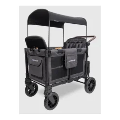WonderFold Wagon Stroller Wonderfold - W4 Luxe Pro Quad Stroller For 4 Kids, Charcoal Gray Fashion
