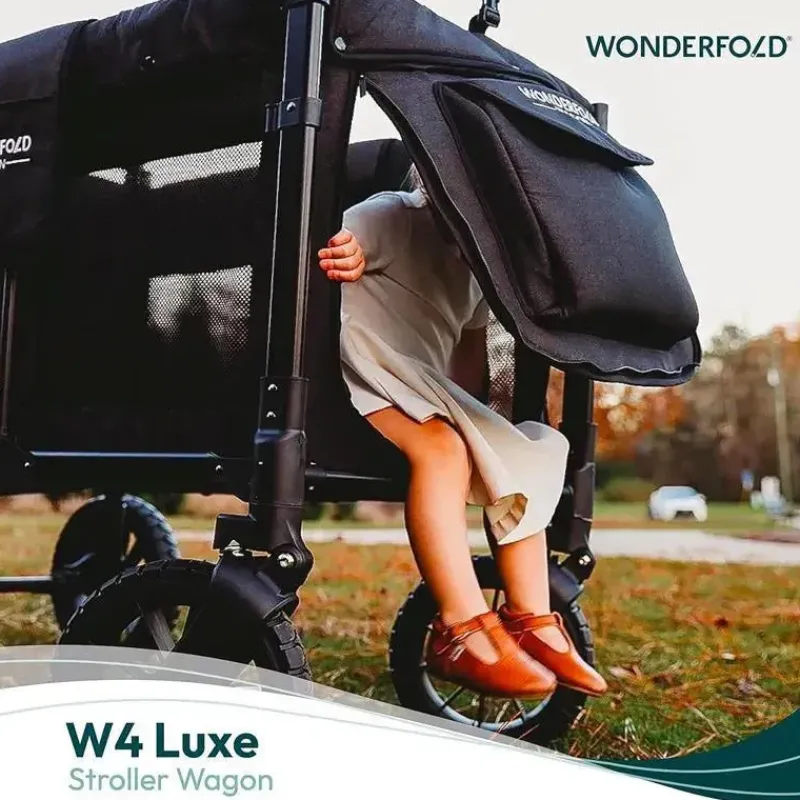 wonderfold__w_luxe_quad_s_SKUWKUyLsSP_5.webp WonderFold Wagon Stroller WonderFold - W4 Luxe Quad Stroller Wagon (4 lugares), preto vulcânico Fashion