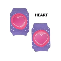 Wootie - Joelheiras de Bebê Coração Rosa Outlet