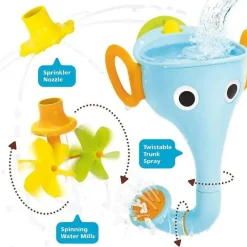 Yookidoo - brinquedo de banho FunElefun Fill 'N' Sprinkle, azul Hot