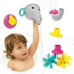 Yookidoo - brinquedo de banho FunElefun Fill 'N' Sprinkle, cinza Fashion