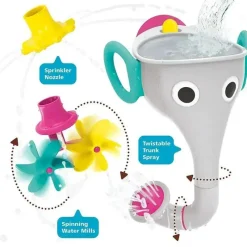 Yookidoo - brinquedo de banho FunElefun Fill 'N' Sprinkle, cinza Fashion