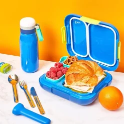 Zoku - Kids Pocket Utensil Set, Shark Hot