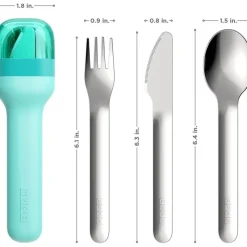 Zoku - Pocket Utensil Set, Teal Best