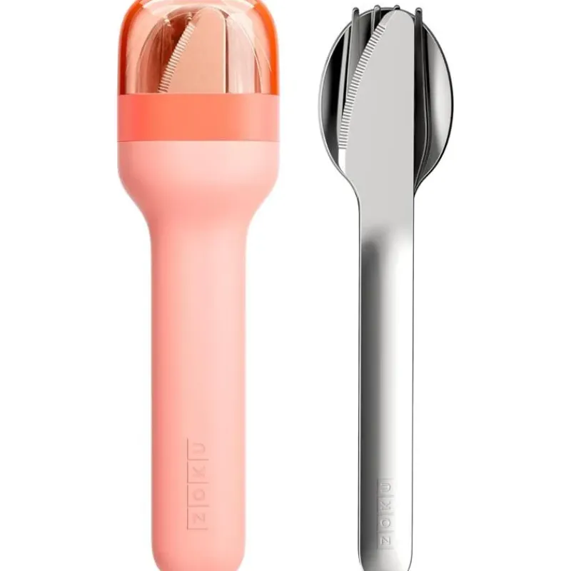 zoku__pocket_utensil_set__SKUe9DkJjvi_0.webp Zoku - Pocket Utensil Set, Peach Sale