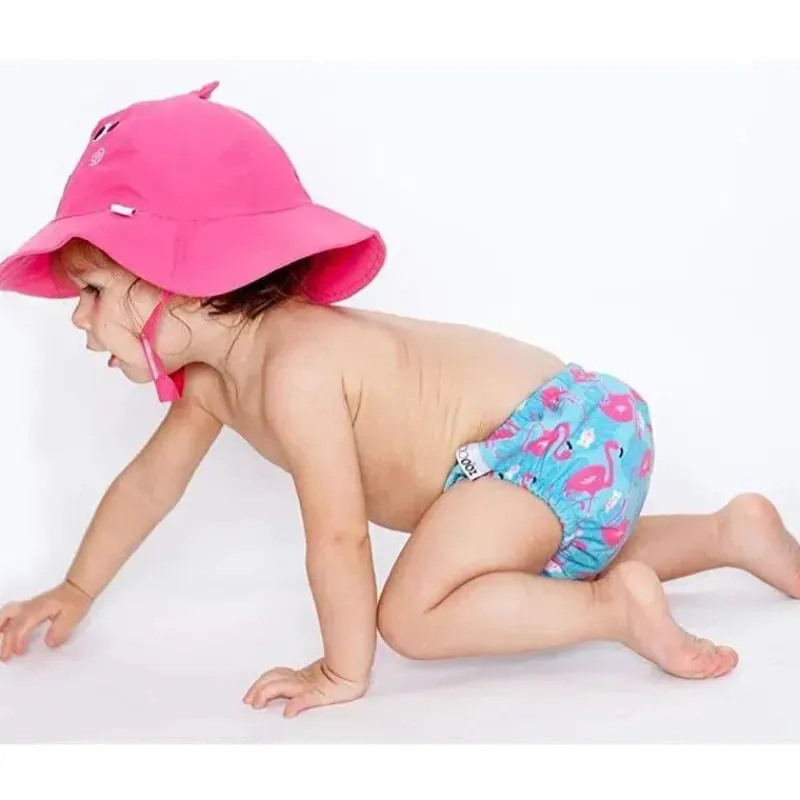 zoocchini__conjunto_de_fr_SKUEc01G97v_1.webp Zoocchini - Conjunto de fraldas de natação e chapéu de sol, Flamingo Sale