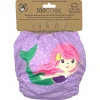 Zoocchini - Fralda de pano sereia com 2 unidades de inserção tamanho único Sale