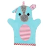 Zoocchini - Luva de banho Baby Snow Terry, Yorkie 0/18M Clearance